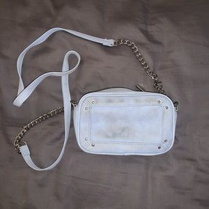 Baby blue crossbody bag